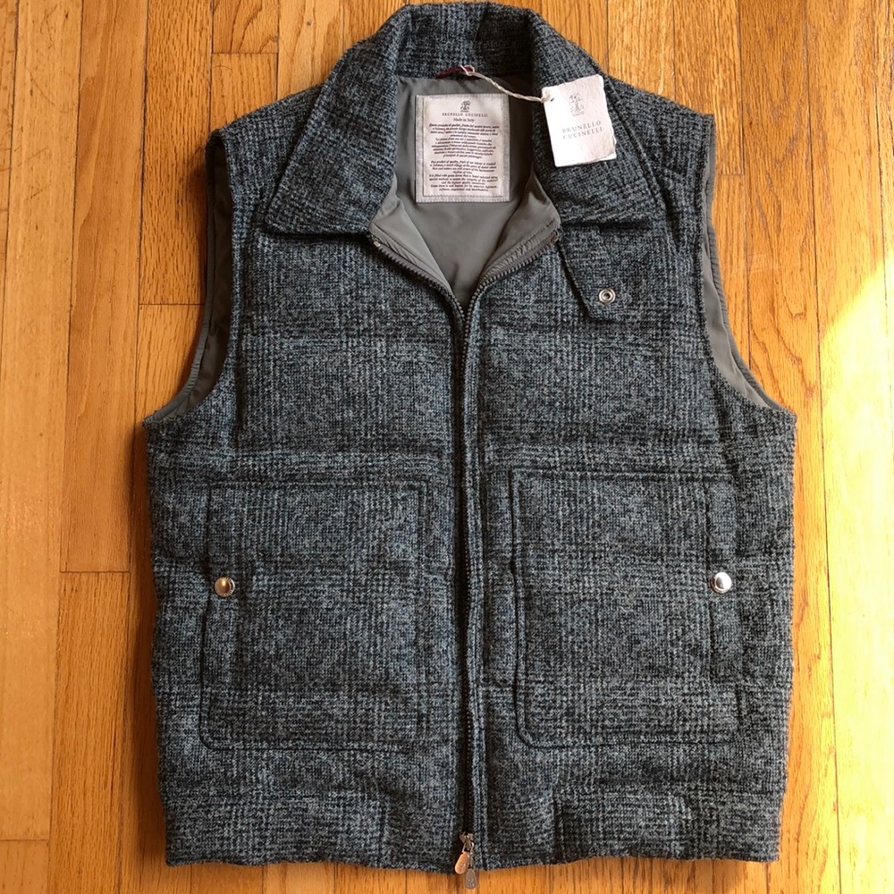 Brunello Cucinelli Reversible Waterproof Vest